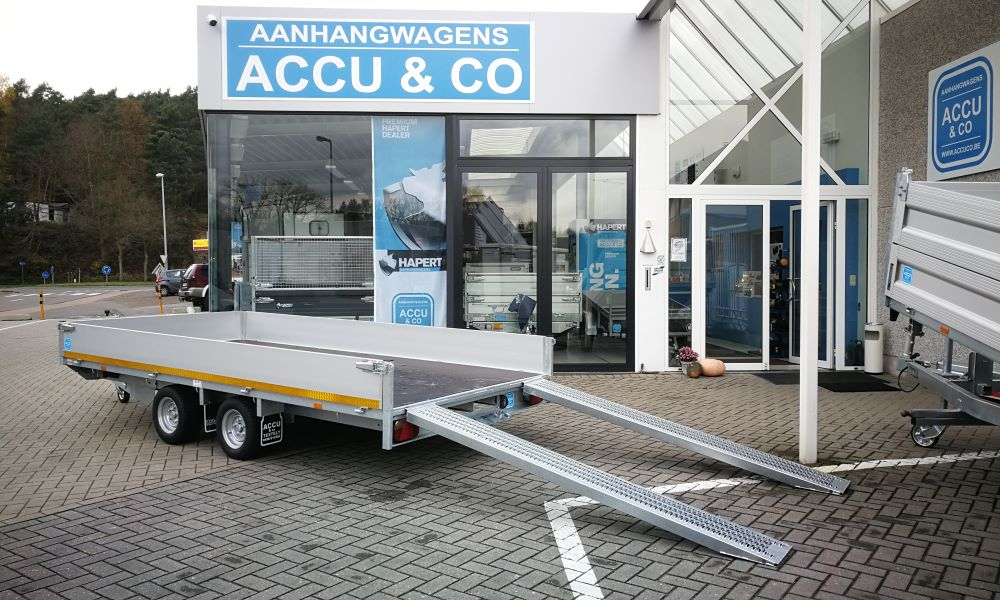 Foto 1 van 4 - Auto- multitrailer 400 x 200 x 30 cm / 3000 kg