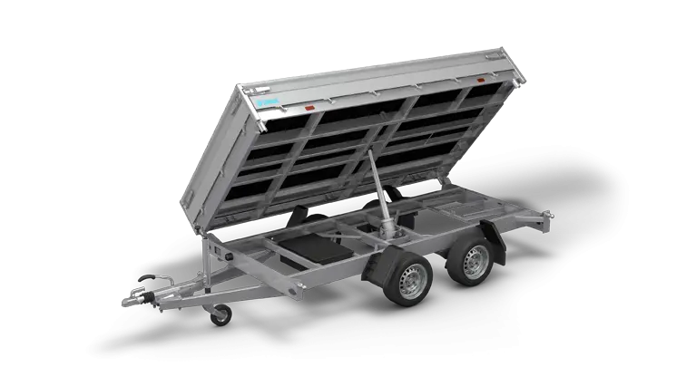 Driezijdige kipper COBALT HM2 FERRO, 2-as, 405x200cm, 3500kg, 195/50R13C