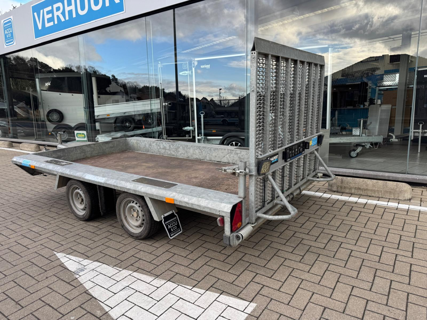 2020 - 3m60 x 1m74 machinetransporter 3000 kg