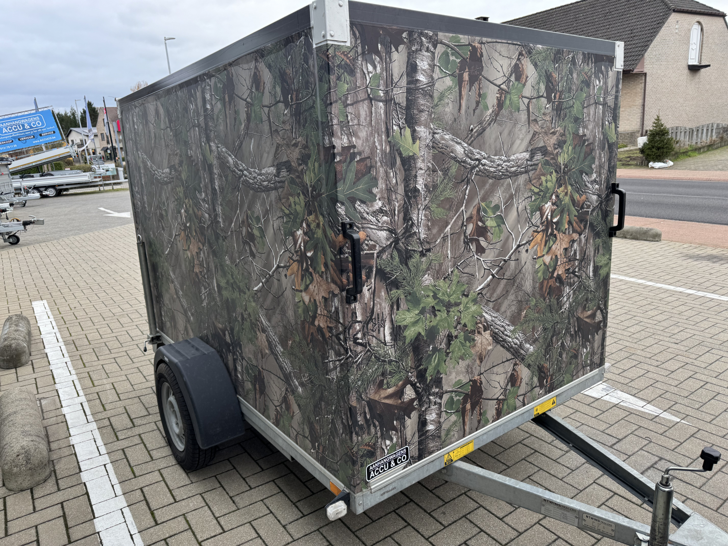 Ongeremde gesloten van 250x150x150cm
