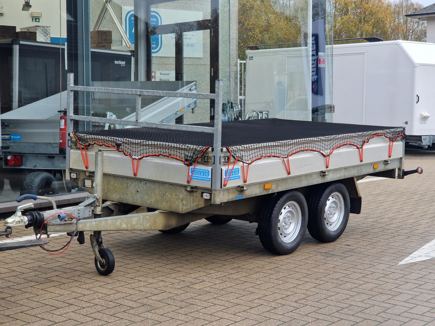 3m05 x 1m60 / Plateau aanhangwagen 2000 kg