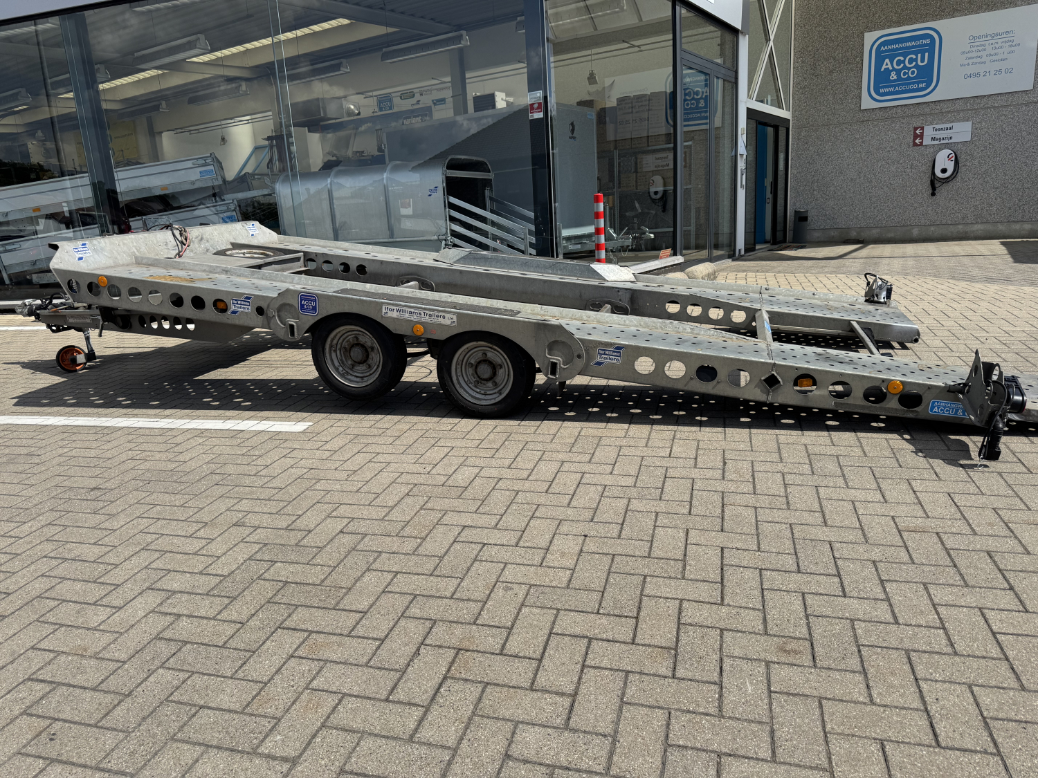 Autotrailer CT177 / 3500 kg kantelbaar