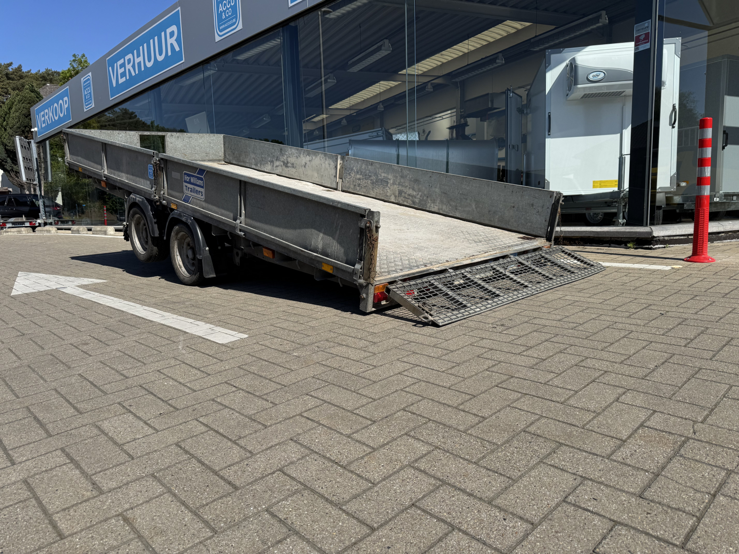 Hydraulische kantelbaar CT166 Ifor Williams