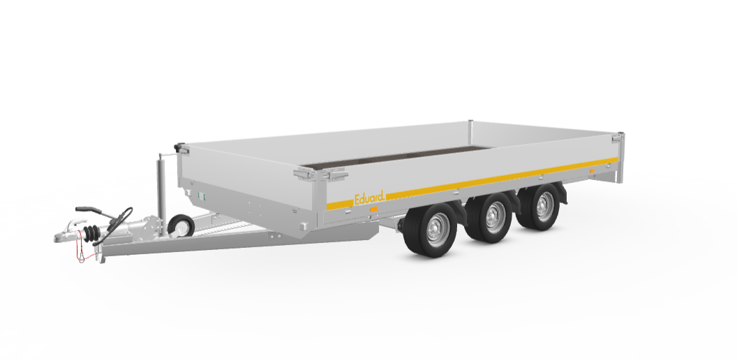 Eduard Multi-plateau aanhangwagen 406 x 200 cm