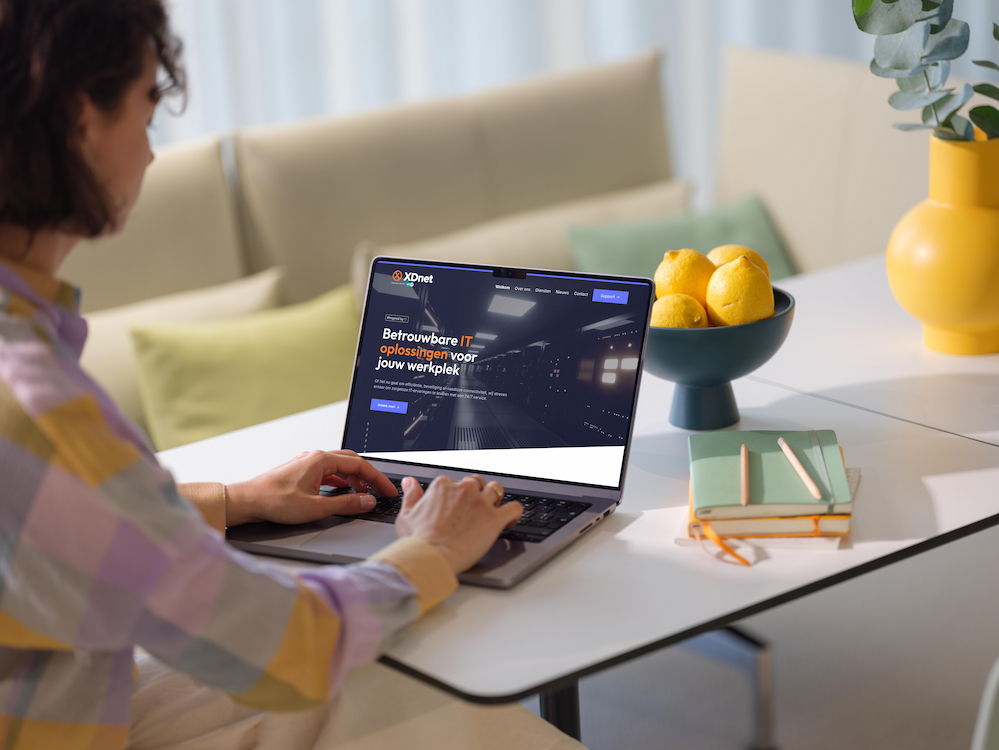 Corporate website voor XDnet: IT, cloud en netwerkoplossingen