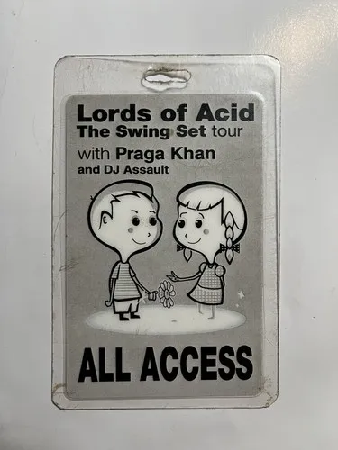 The Swing Set Tour 2000 - All Access laminate (w/ Praga Khan & DJ Assault)